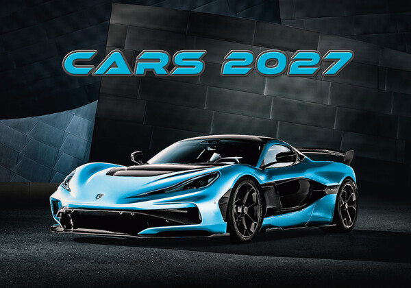Nástěnný kalendář Cars 2027