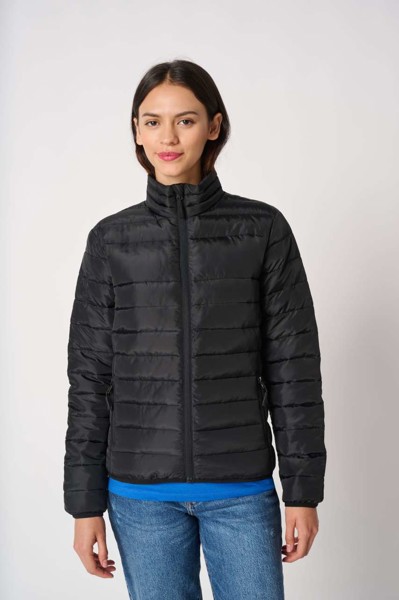 Ladies' Padded Jacket - Dark Grey / XL