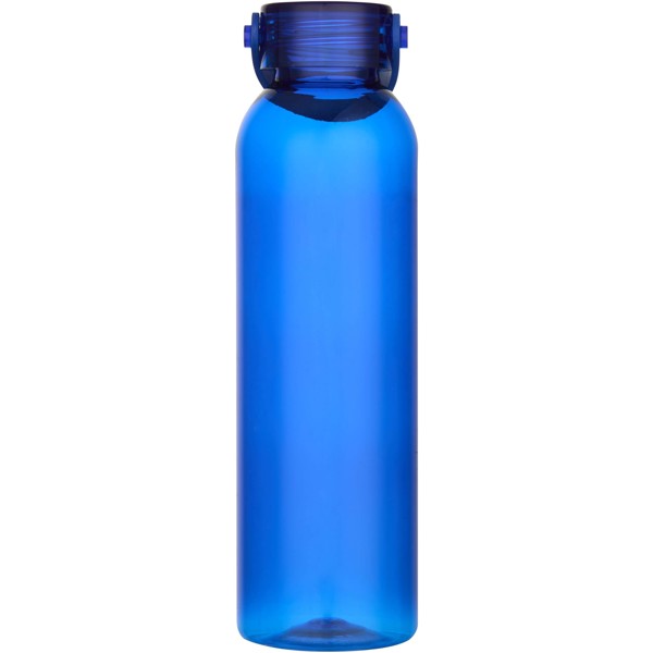 Garrafa de água de plástico reciclado com certificação RCS de 630 ml "Alti" - Azul real