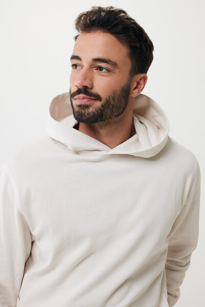 Sweat à capuche avec poches latérales IQONIQ Yengo - Ivory White / XS