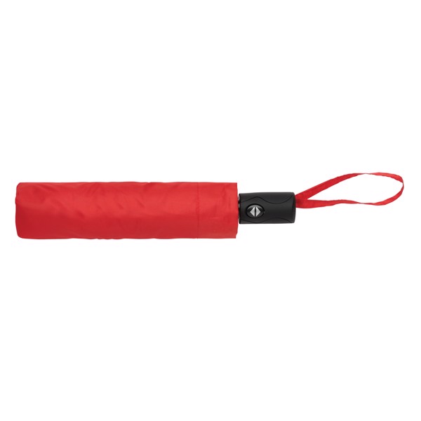 Mini ombrello auto apri/chiudi 21" rPET 190T Impact AWARE™ - Rosso Ciliegio