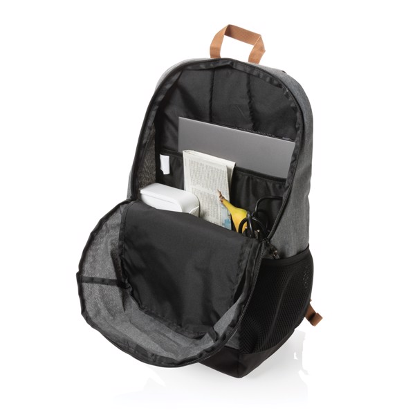 Impact AWARE backpack, 50% rPET, 31x47x16 cm - Grey