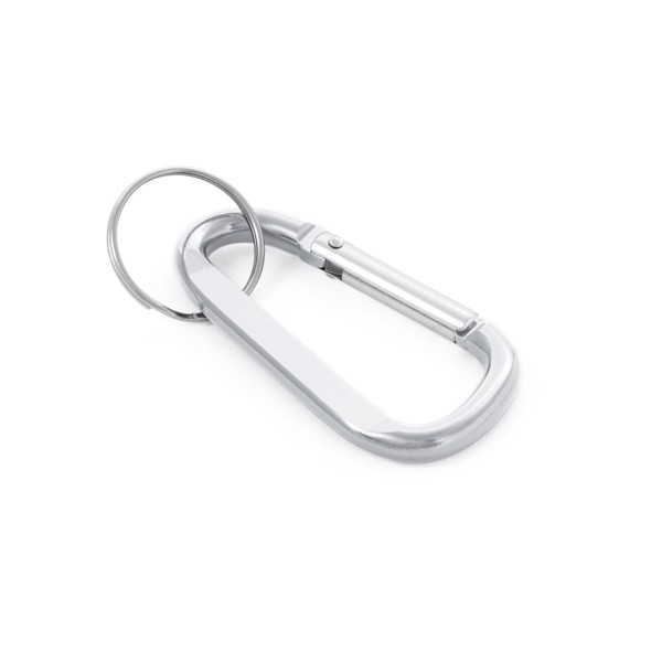 MATTHEW. Aluminium carabiner - Silver