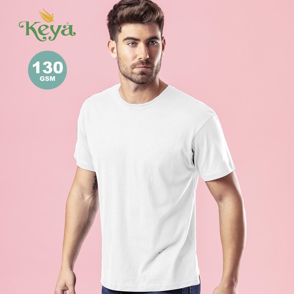 Camiseta Adulto Blanca "keya" MC130 - Blanco / S