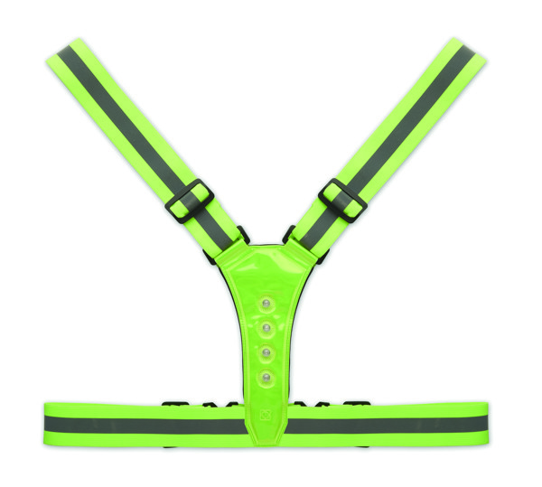 Reflective body belt with LED Roundvisible