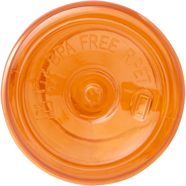 Borraccia in plastica riciclata da 500 ml Bebo - Arancione
