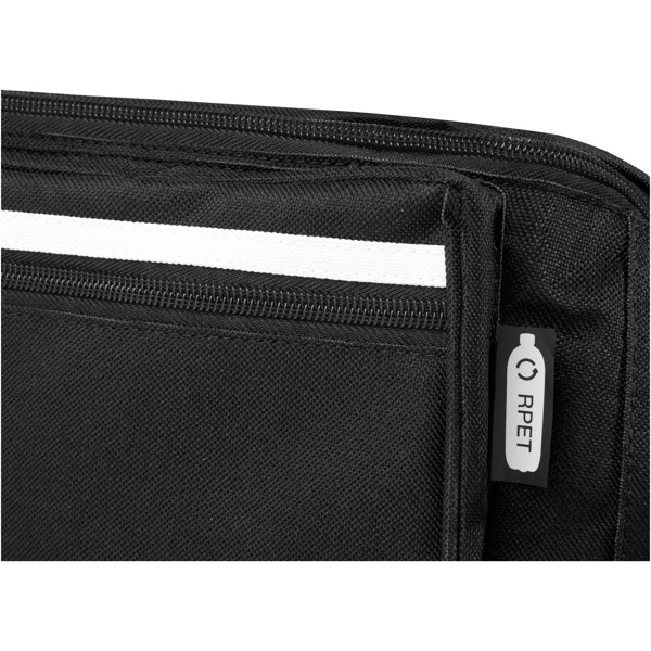 Journey GRS RPET waist bag - Solid Black