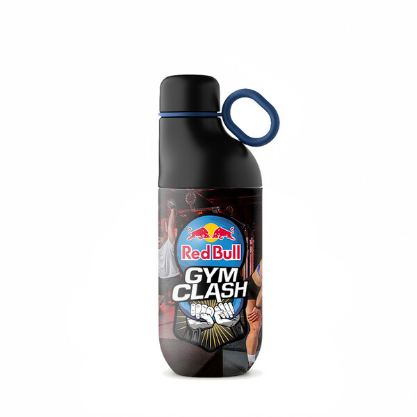 HOOKIPA M - 360° - BND877M - Bouteille et gobelet 2 en 1 (500 ml / 370 ml) Double paroi en acier inoxydable recyclé et ABS