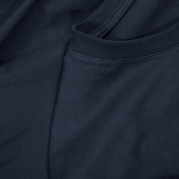 Tshirt H Bio170g LUCIEN - BLEU MARINE / XL