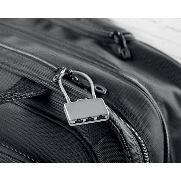 Threecode suitcase lock, metal, 3-digit code