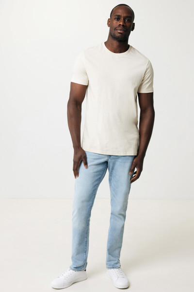 Iqoniq Manuel recycled cotton t-shirt undyed - Natural Raw / XXXL