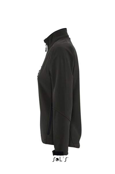 Sol's Roxy - Women's Softshell Zipped Jacket - Black / XL