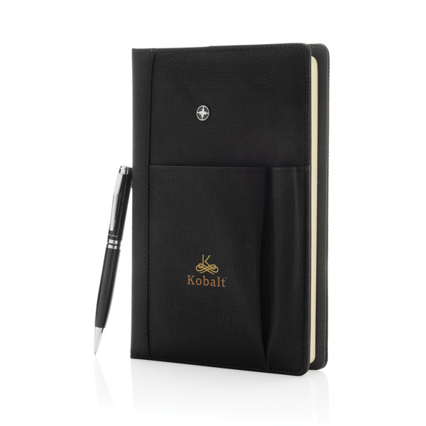 XD - Refillable notebook and pen set