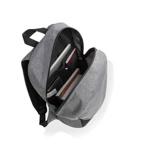 Kazu laptop backpack RPET 15.6 inch - Grey