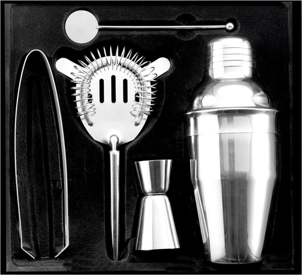 Conjunto de cocktail em aço inoxidável Natalina