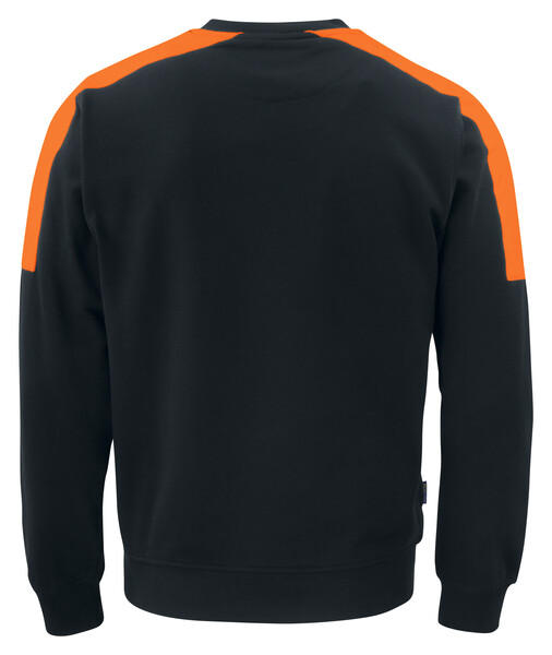 2125 SWEATSHIRT Black/Orange L
