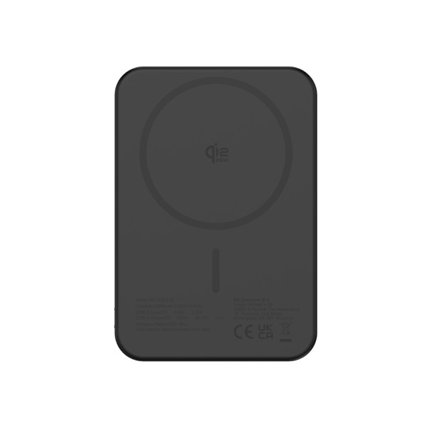 Powerbanka Qi2.2 25W Urban Vitamin Pomona 5000mAh - Černá