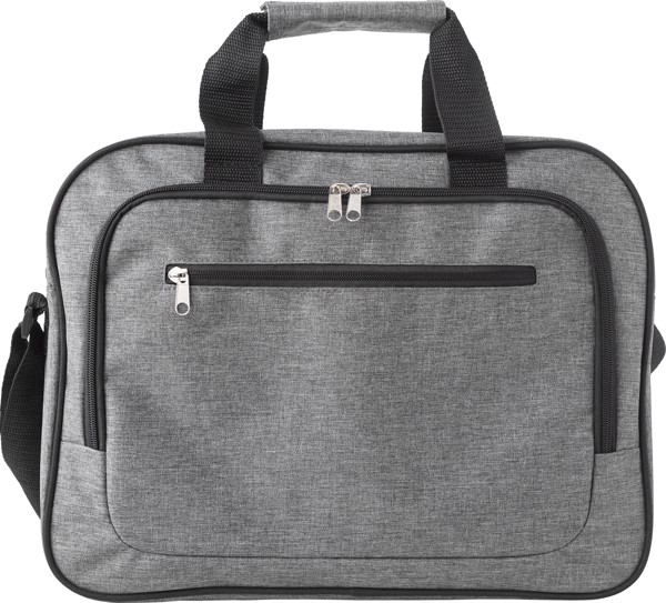 Sacoche porte-ordinateur en polyester Isolde - Grey