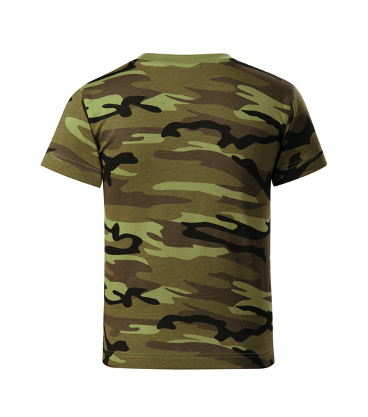Tričko Dětské Malfini® Camouflage - Camouflage Green / 134 cm/8 let