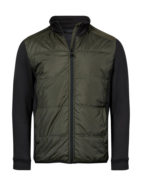 Hybrid-Stretch Jacket - Deep Green / Black / 2XL