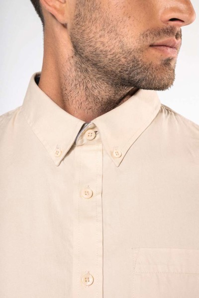 Men's Nevada Long-Sleeve Cotton Shirt - White / 2XL