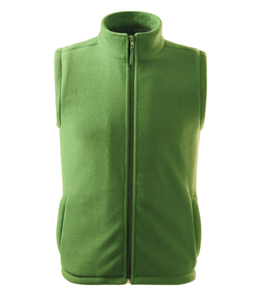 Fleece Vesta Unisex Rimeck® Next - Trávově Zelená / 3XL
