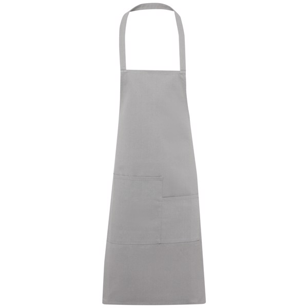 Khana 280 g/m² Schürze aus Baumwolle - grau