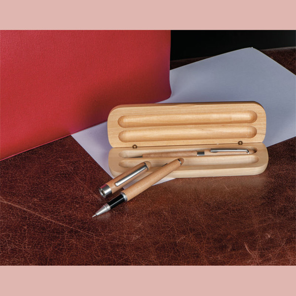 Holz Schreibset Rambin