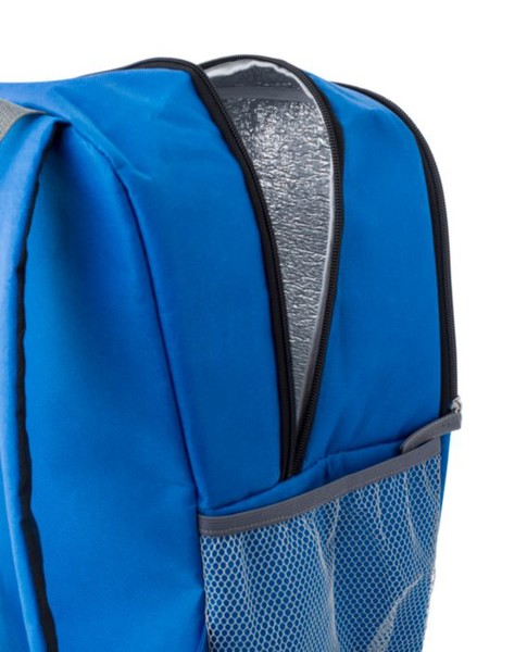 Mochila térmica de poliéster Nicholas - White