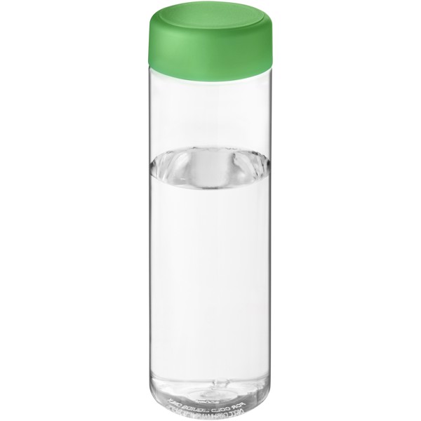 H2O Active® Vibe 850 ml Sportflasche mit Drehdeckel - transparent / grün