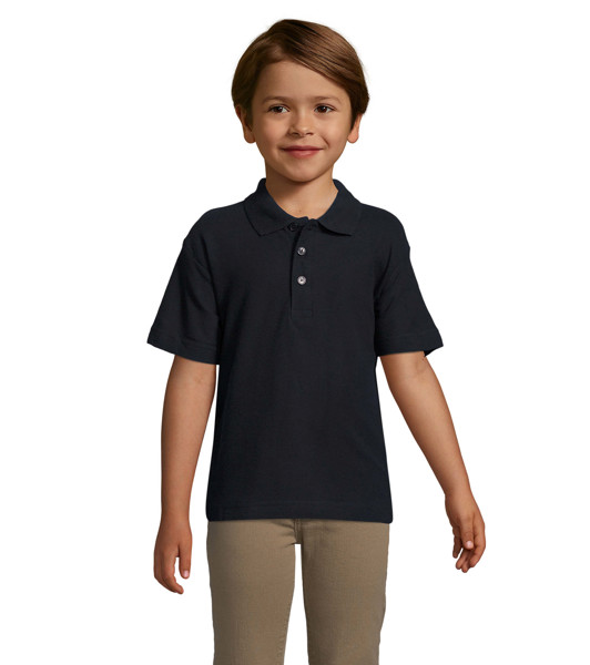 SUMMER II KIDS Polo 170g - Azul MarinhoXL