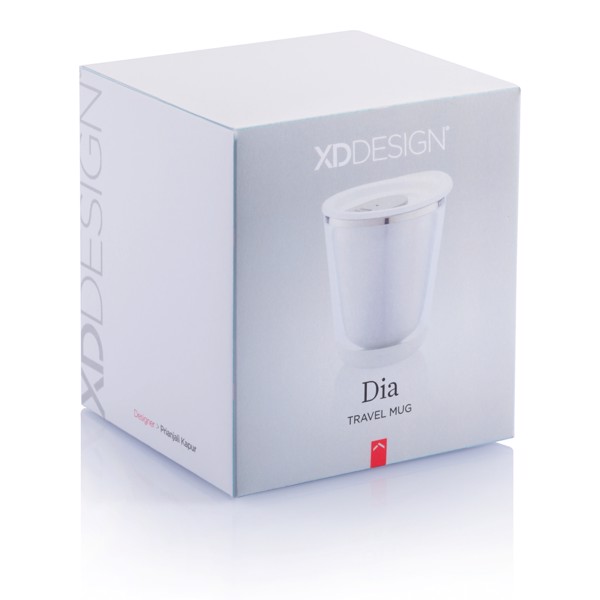 Dia mug - White / Grey