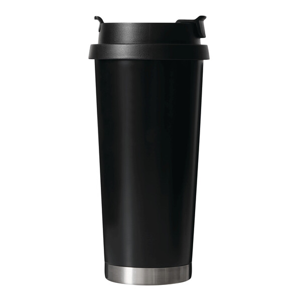 Vákuovo izolovaný cestovný hrnček Mug2go - Čierna