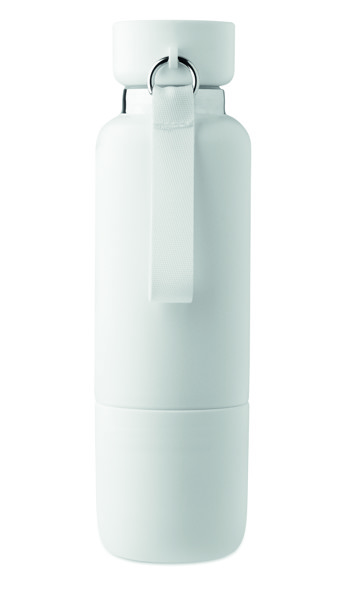 Garrafa de parede dupla 500ml Noeka - Branco
