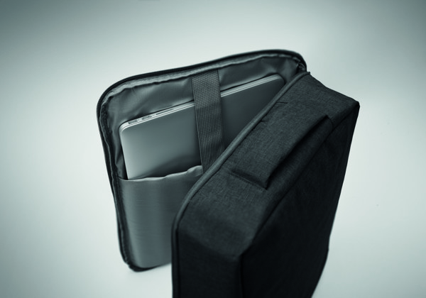 Mochila fina portátil de 15 Laugar - Preto