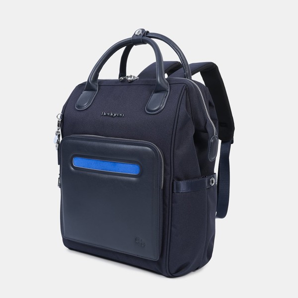 MOKA M | Rucsac M 14" + RFID - Peacot Blue
