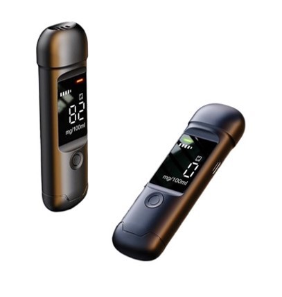 Digitální alkoholtester s LCD displejem - BLACK