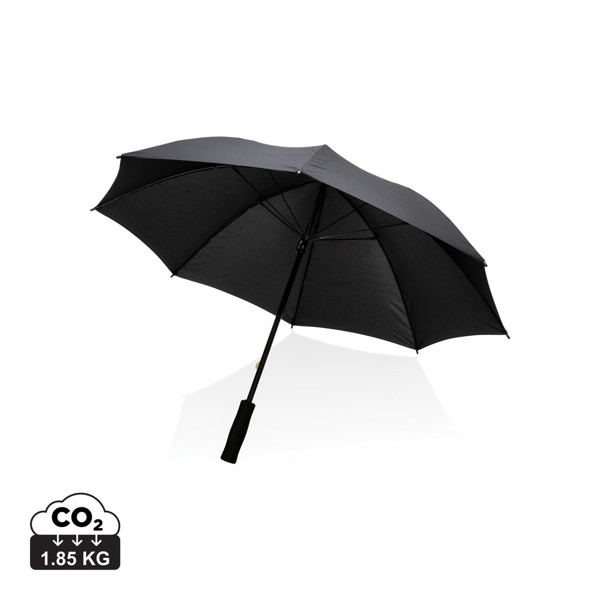 23" Impact AWARE™ RPET 190T Storm proof umbrella - Black