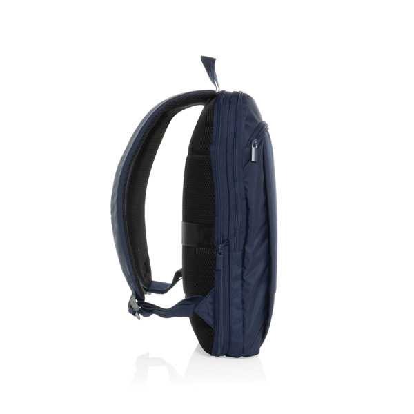 Sac à dos ordinateur 15,6 extensible en rPET Aware™ Flexpack - Bleu Marine