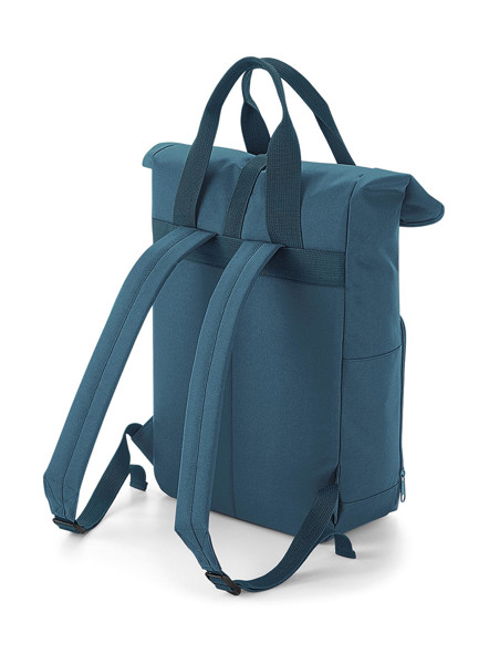 Twin Handle Roll-Top Backpack - Blush Pink / ONE SIZE