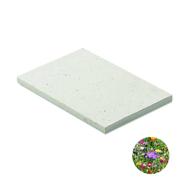 Carnet A5 couv. papier semence Seed Book