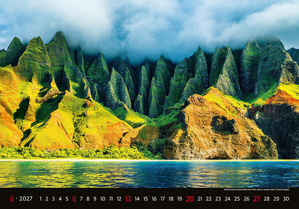 Nástěnný kalendář Landscapes 2027