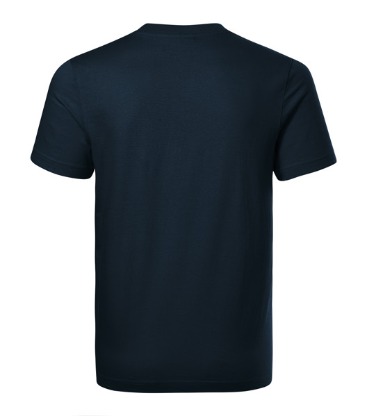 Tričko Unisex Rimeck® Base - Námořní Modrá 02 (Brand Label) / L
