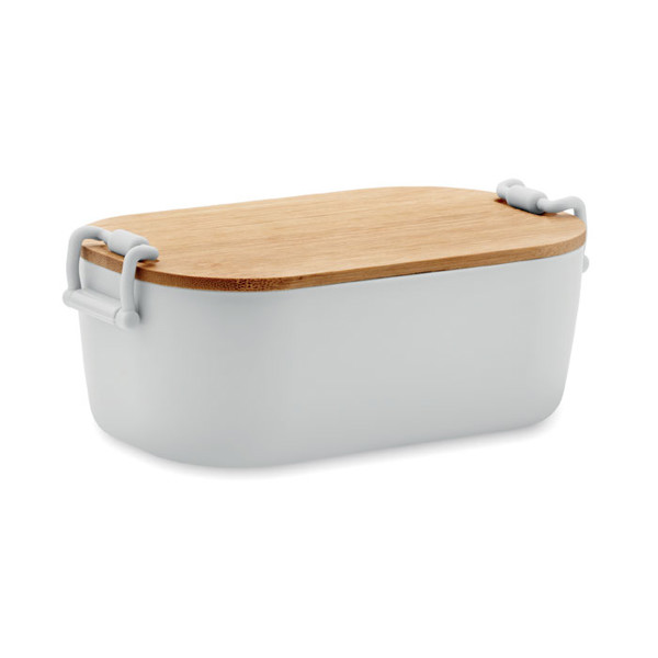 PP lunch box 700 ml Lekker - White