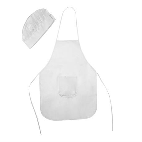 Set Delantal - Blanco