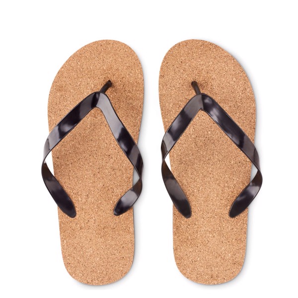 MB - Cork beach slippers M Bombai M