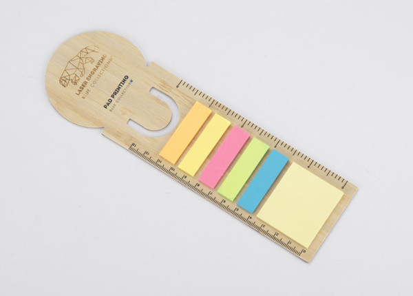 Bamboo ruler with cards BEMO