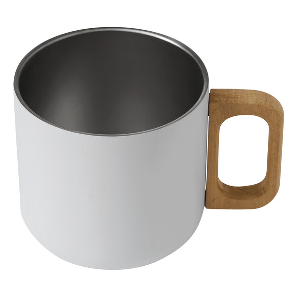Stainless Steel Mug Rustic Trip - White