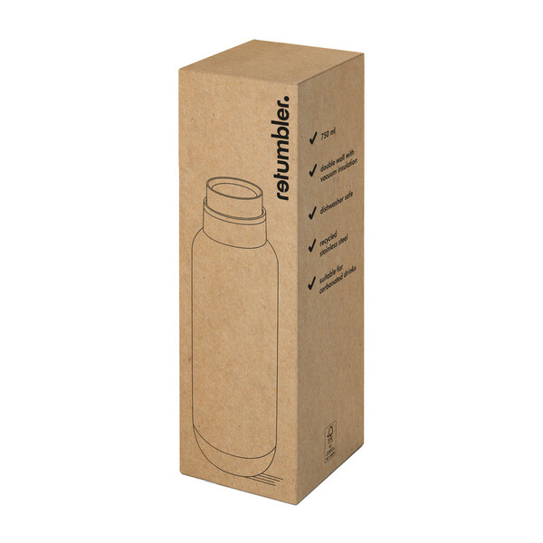 Bouteille isotherme ORTADO CLICK - noir