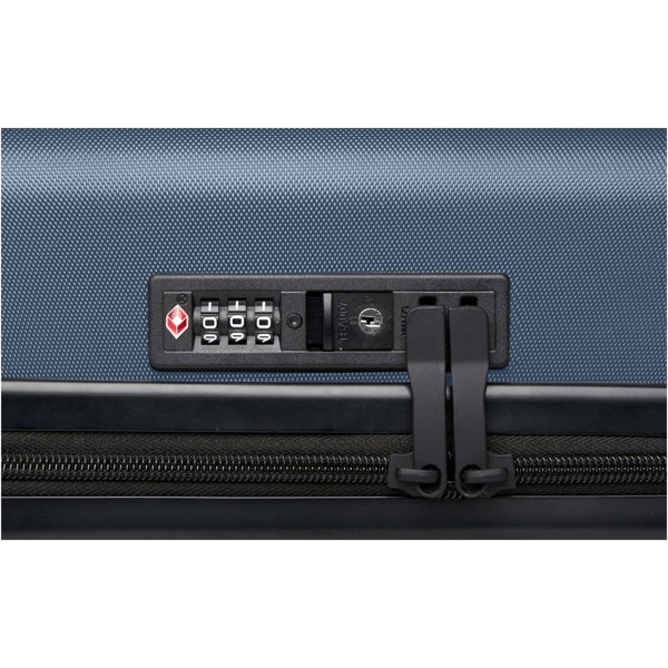 Valise cabine Rover de 20" et 40 L recyclée GRS - Bleu hale